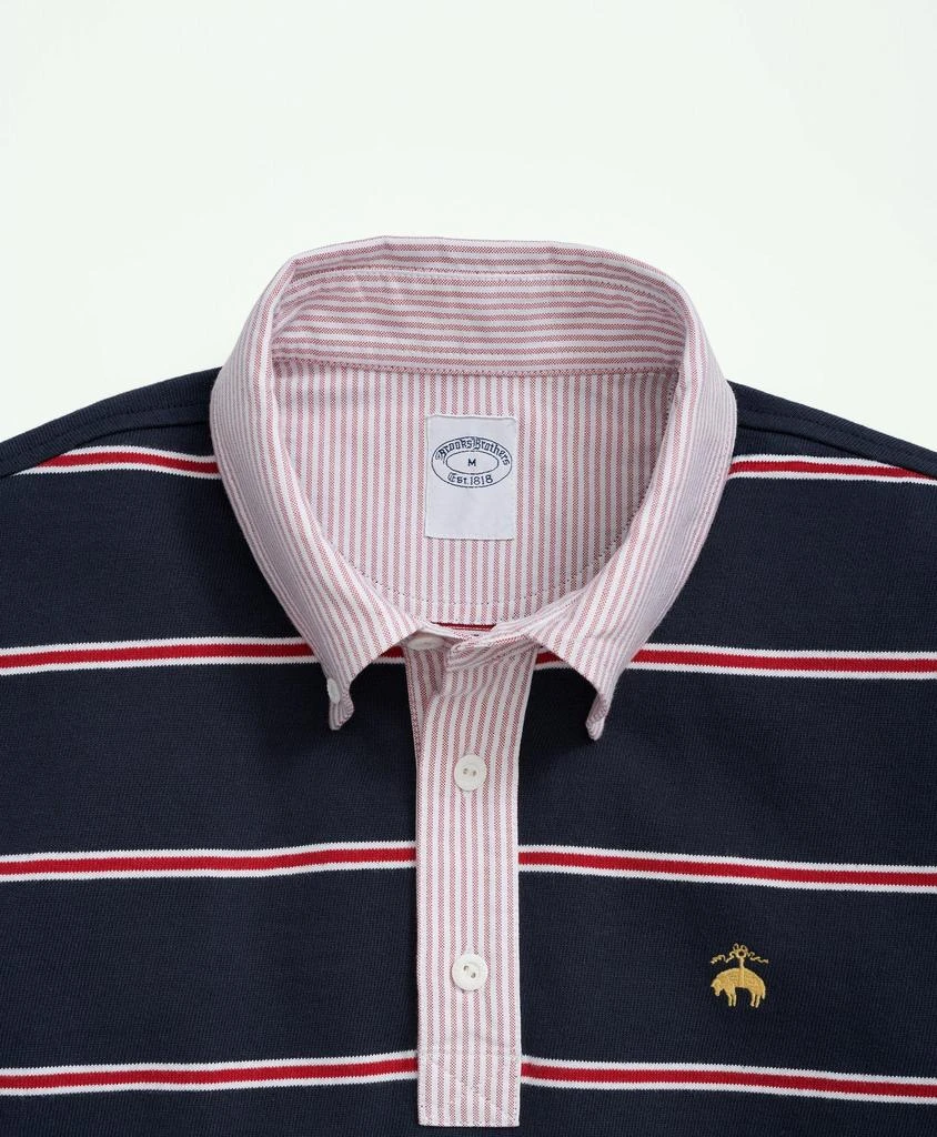 Brooks Brothers Cotton BB#2 Stripe Rugby Shirt 2