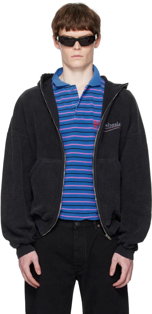 トップス BALENCIAGA 24Summer inside out hoodie Balenciaga Inside Out Zip-Up Hoodie – Justin Reed