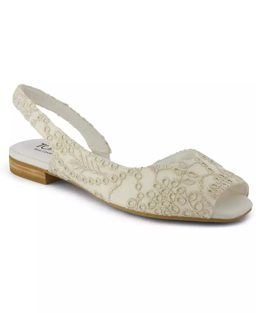 TOMS Women's Briella Open Toe Slingback Flat Sandals 1