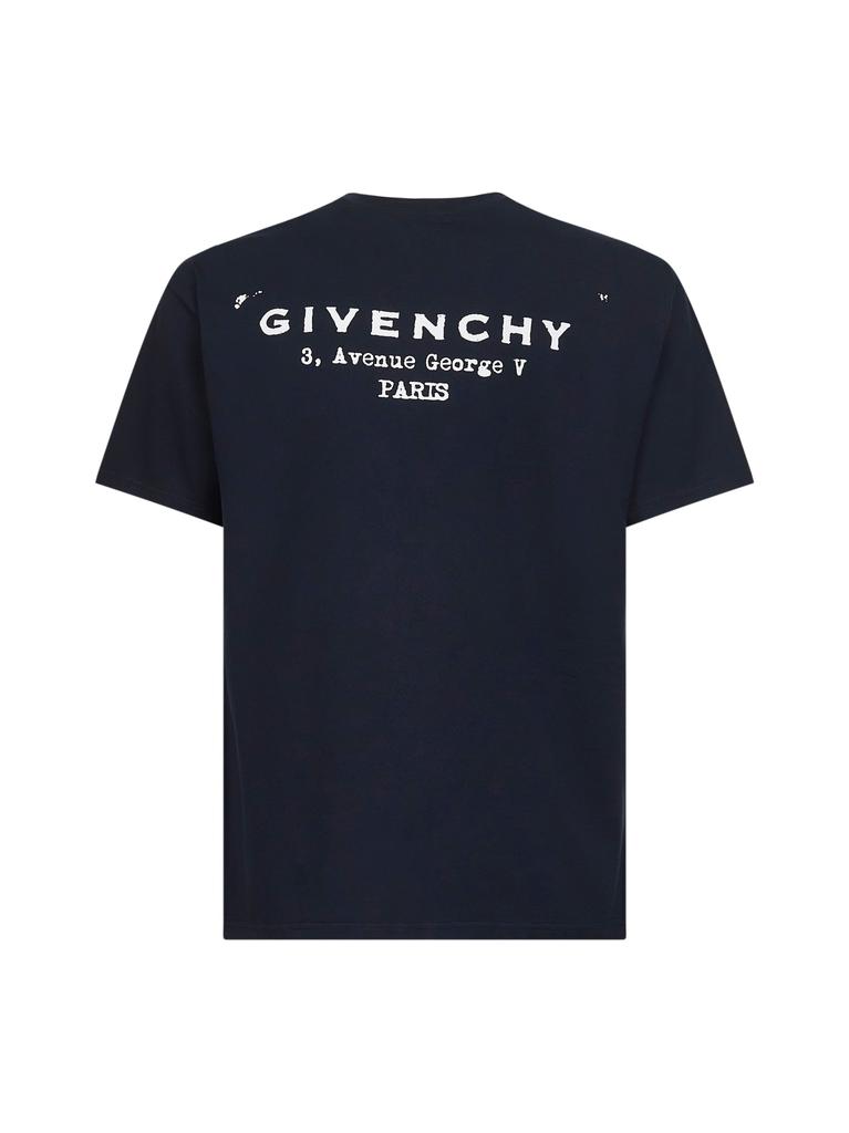 Givenchy GIVENCHY | Blue cotton jersey crewneck T-shirt | Man | XS