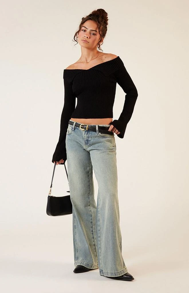 LA Hearts Lane Off-The-Shoulder Sweater 4