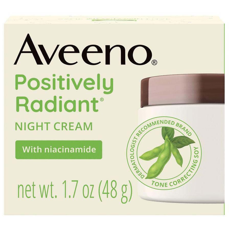 Aveeno Positively Radiant Moisturizing Face & Neck Night Cream