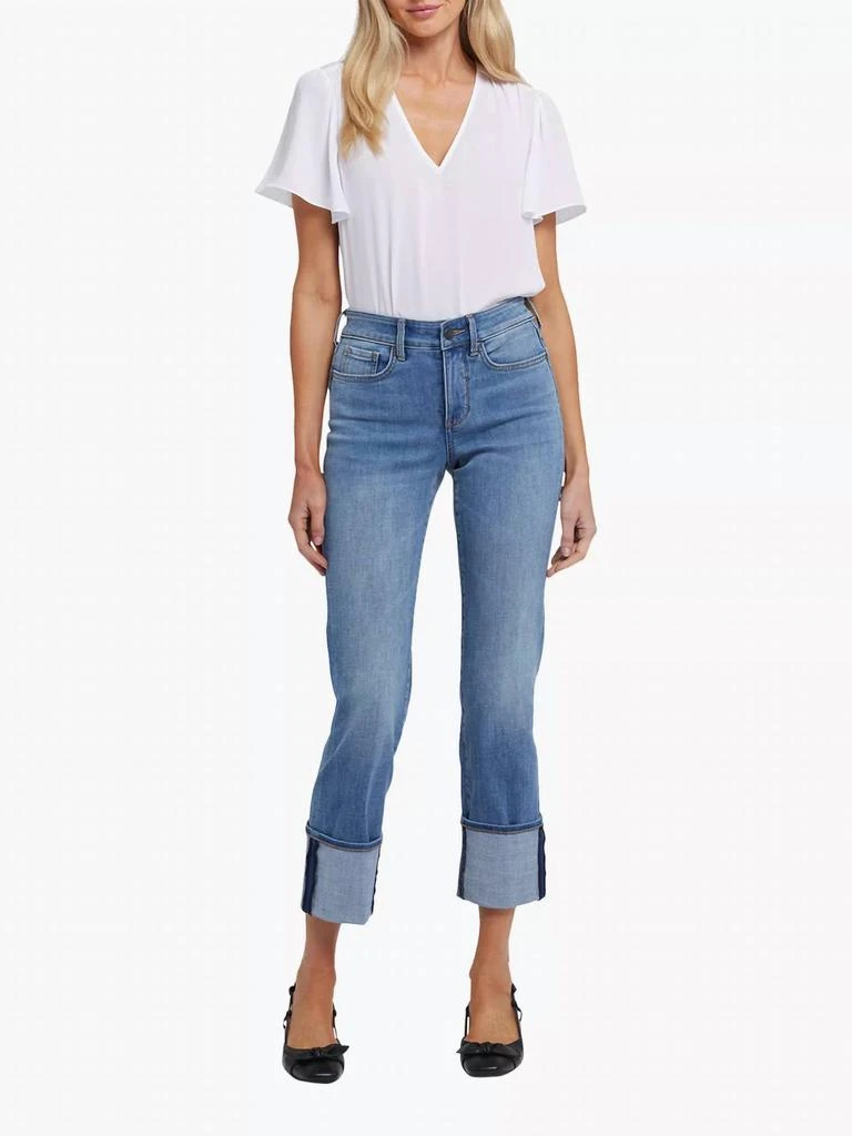 NYDJ Nydj - Marilyn Straight Cuff Leg Jeans 4