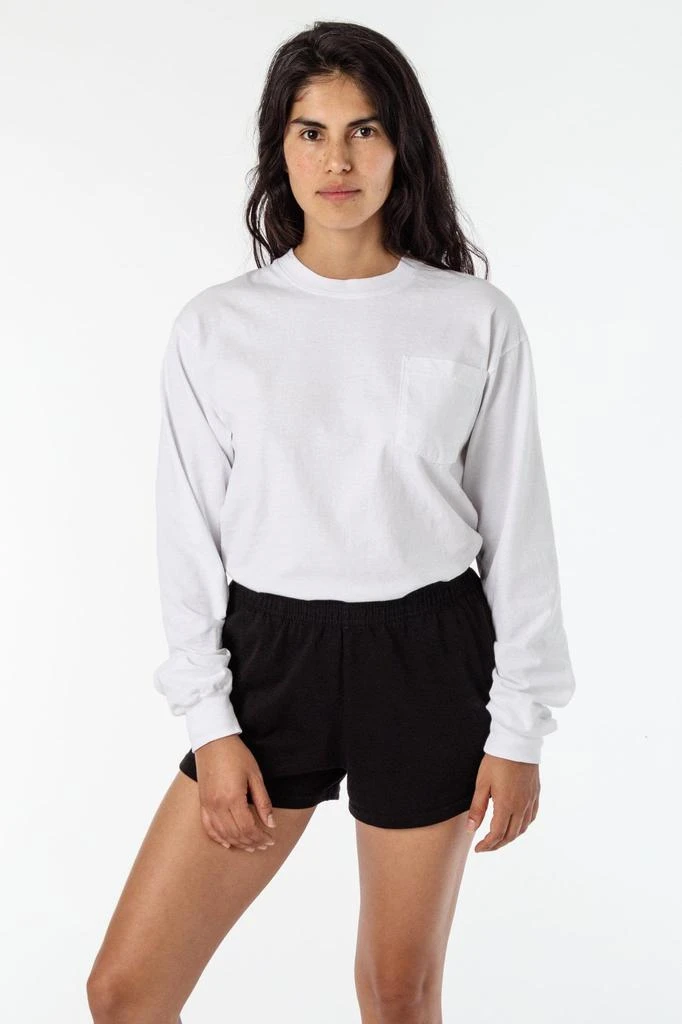 Los Angeles Apparel 1810GD - Long Sleeve Garment Dye Pocket T-Shirt 16