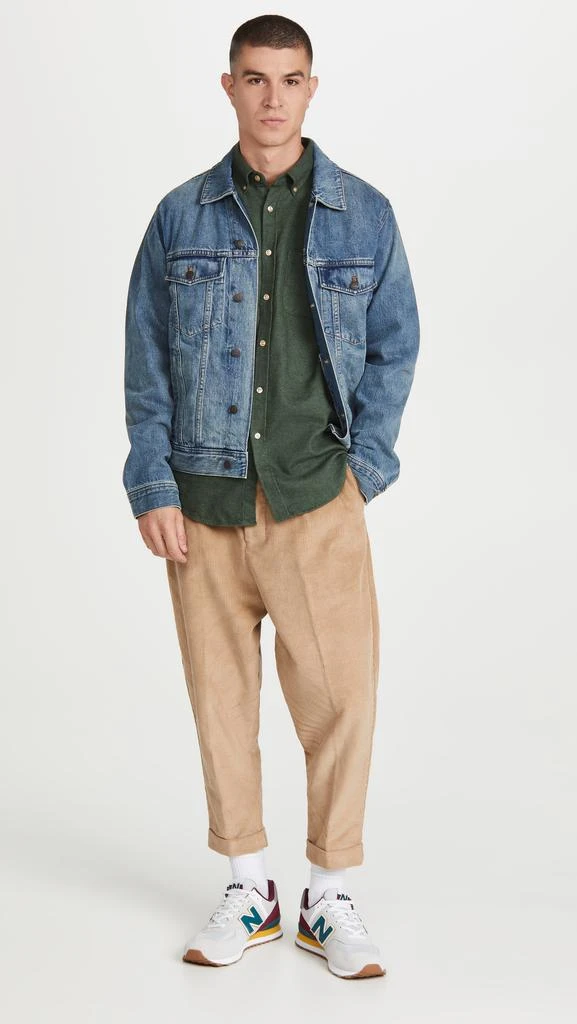 Portuguese Flannel Teca Brushed Flannel Button Down Shirt 4