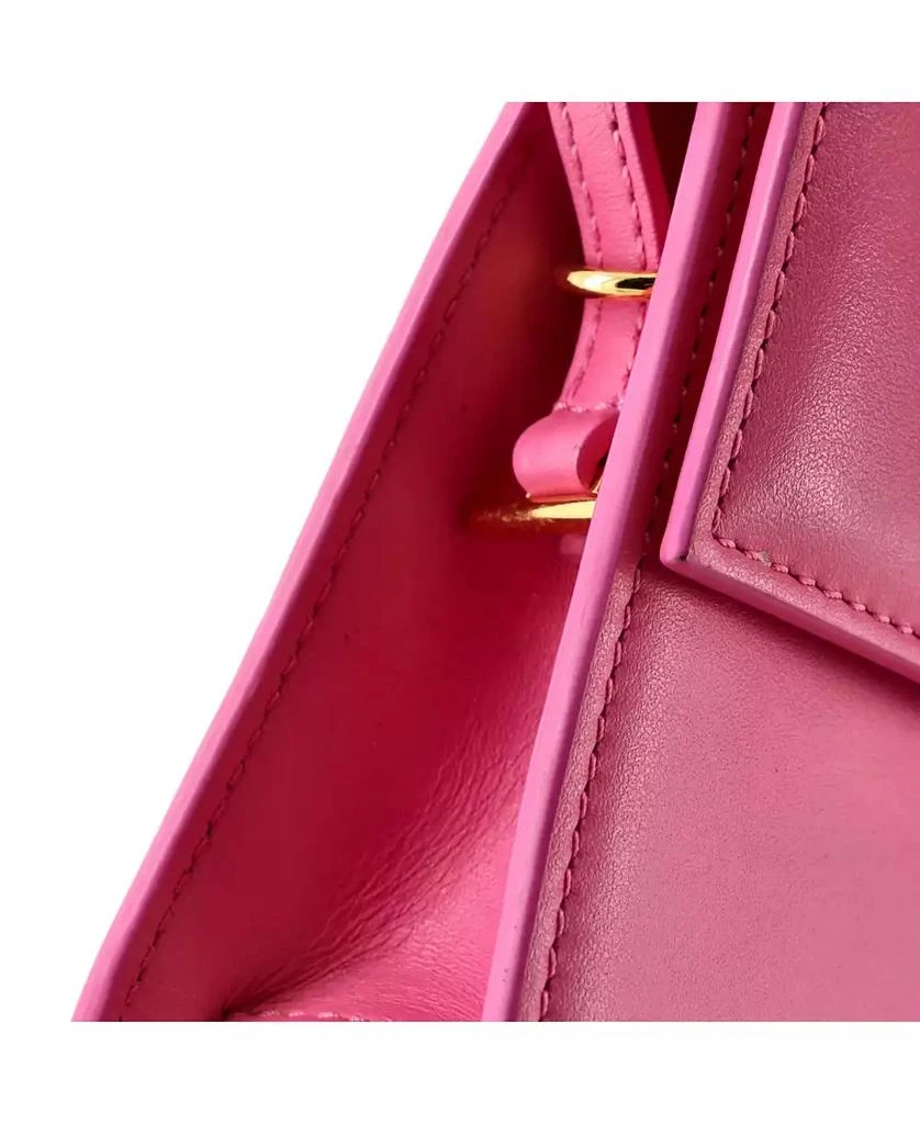 Pre-Owned Jacquemus Long Le Bambino Top Handle Flap Bag Leather 6