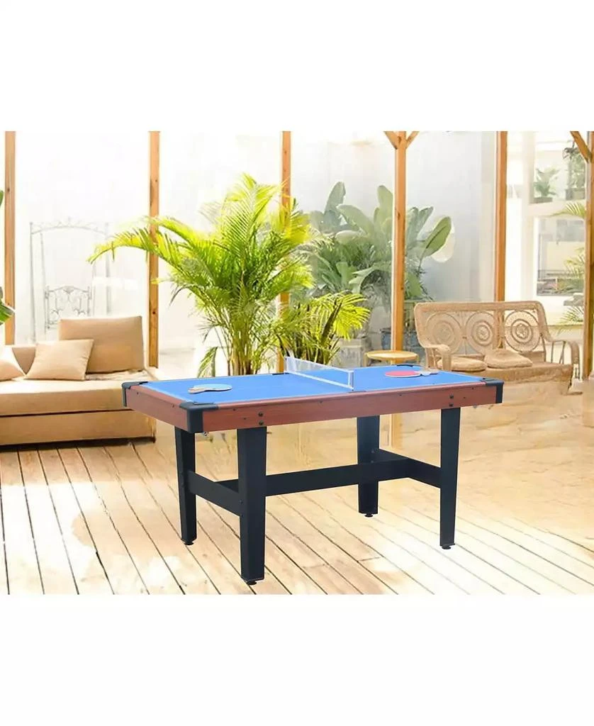 Streamdale Furniture Streamdale 3-in-1 Multifunctional Game Table Billiards, Table Tennis, Air Hockey 4