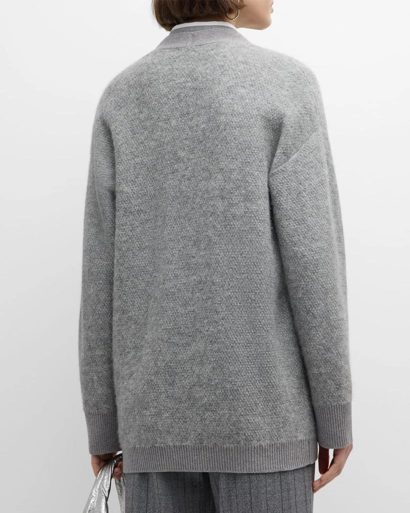 Peserico Button-Down Boucle Cardigan 6