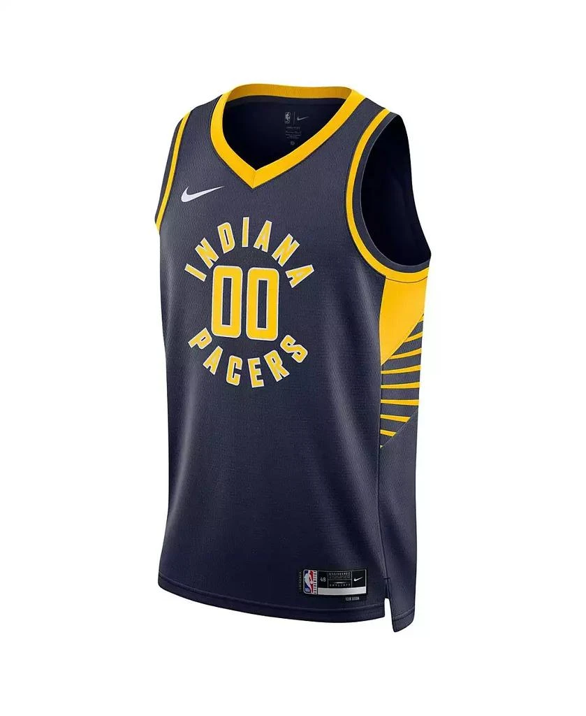 NIKE Men's and Women's Bennedict Mathurin Indiana Pacers Swingman Jersey 2