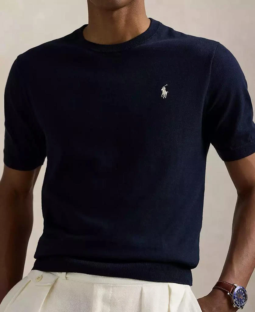 Ralph Lauren Men's Cotton Crewneck Short-Sleeve Sweater 3