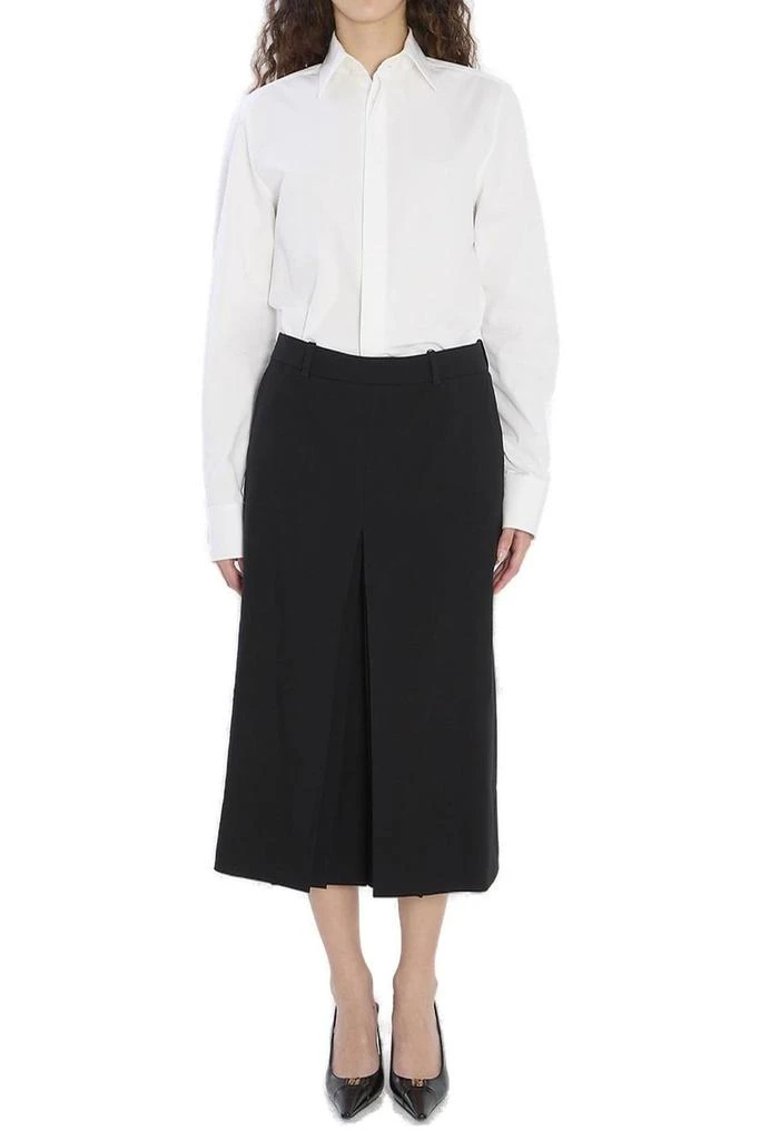 Yves Saint Laurent Saint Laurent Mid-Rise Mid-Length Culottes 4