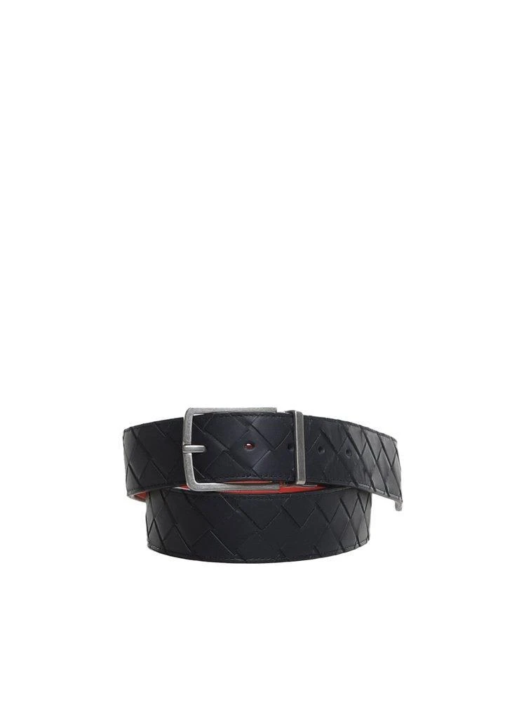 Bottega Veneta Reversible Intrecciato Leather Belt 1