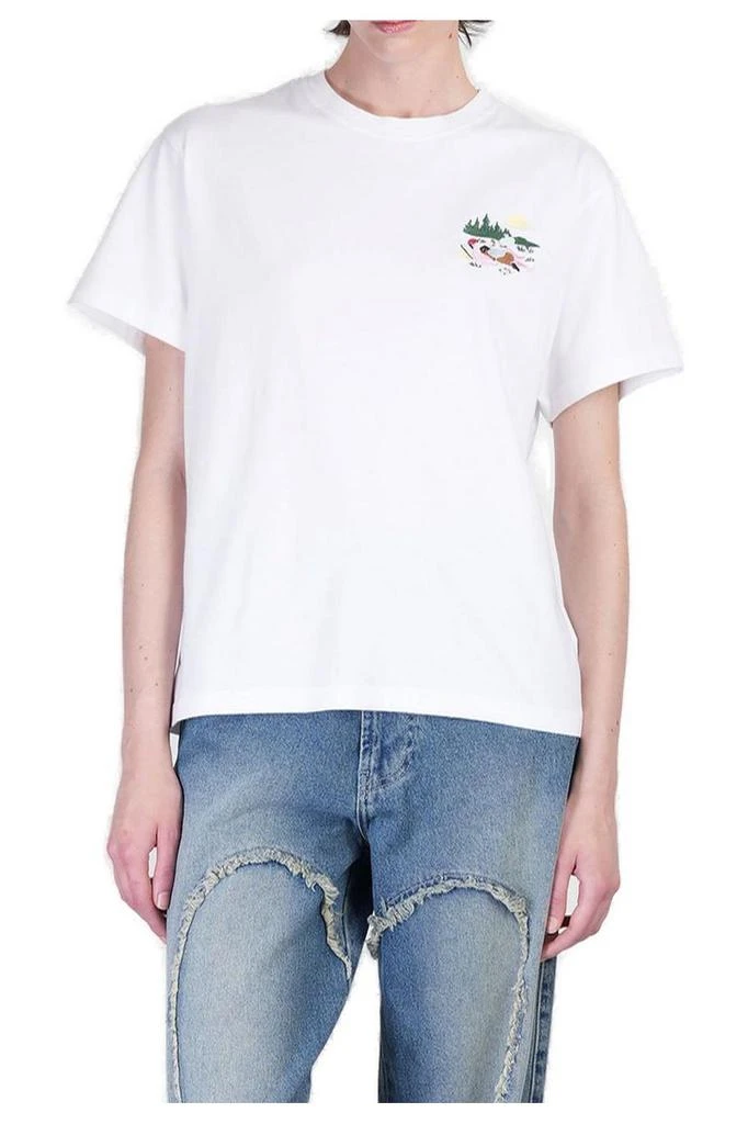Carne Bollente Carne Bollente Lustful Lakeside Crewneck T-shirt 1