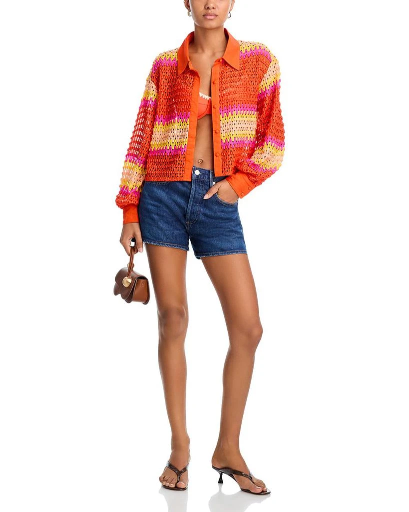 Ramy Brook Naomi Mesh Shirt 2