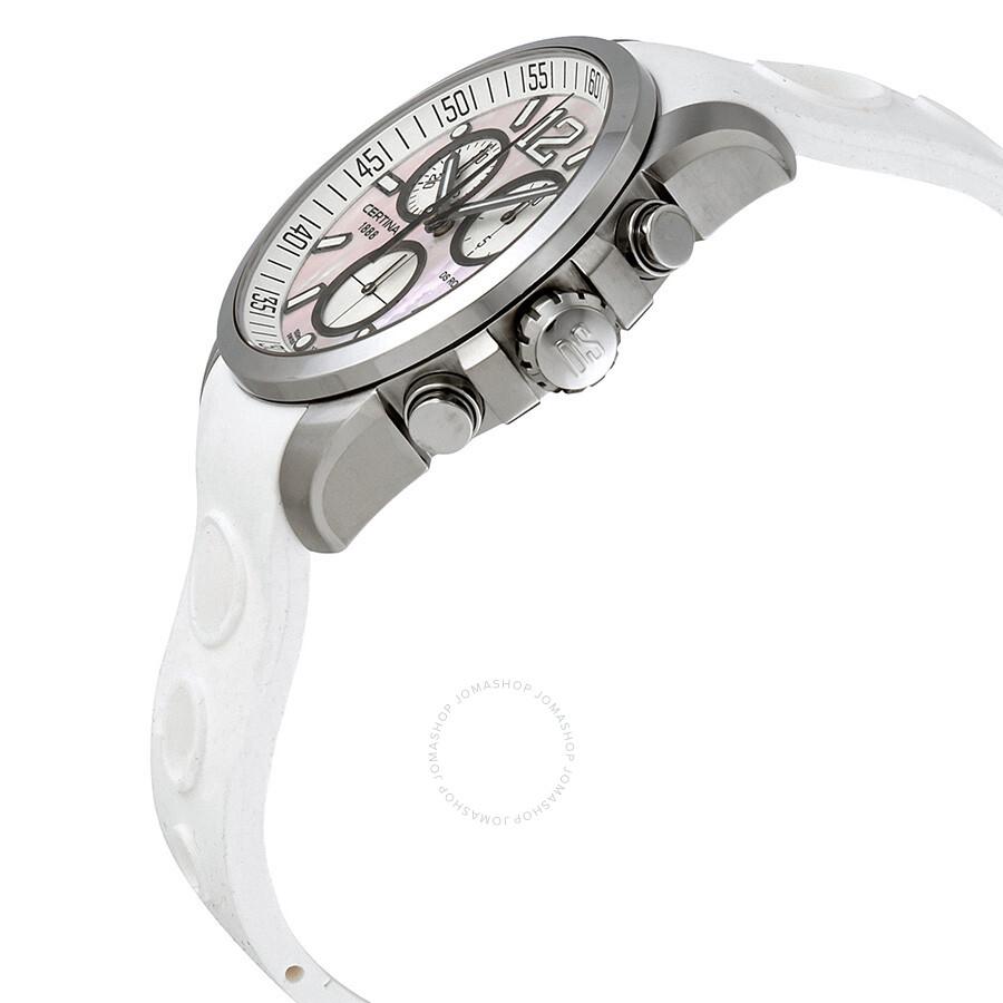 Certina DS Rookie Chronograph Mother of Pearl Dial Unisex Watch C016.417.17.117.00