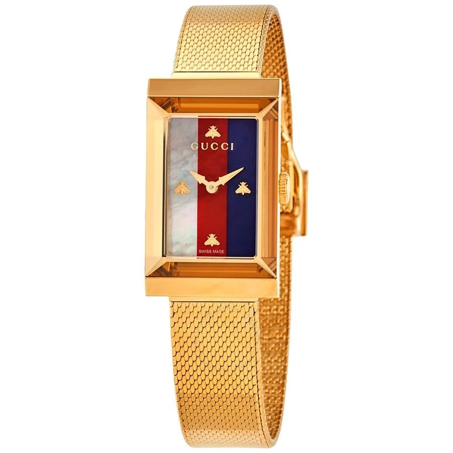 Gucci G-Frame Quartz White 1