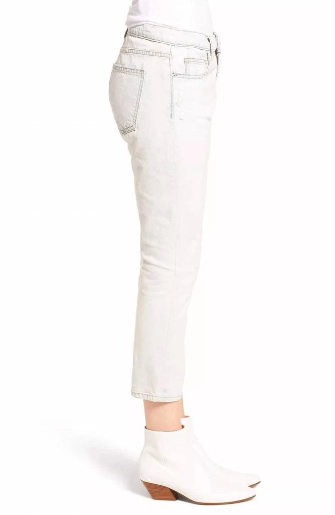 Current Elliott Current/Elliott - The Cropped Straight Leg Destroy Ankle Jean 2