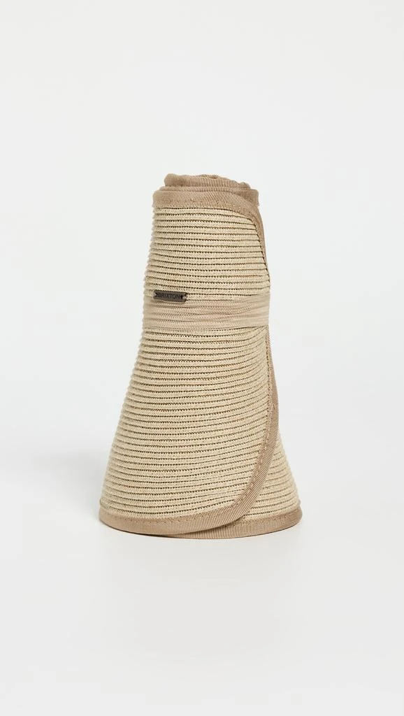 Brixton Ivy Packable Straw Visor 5