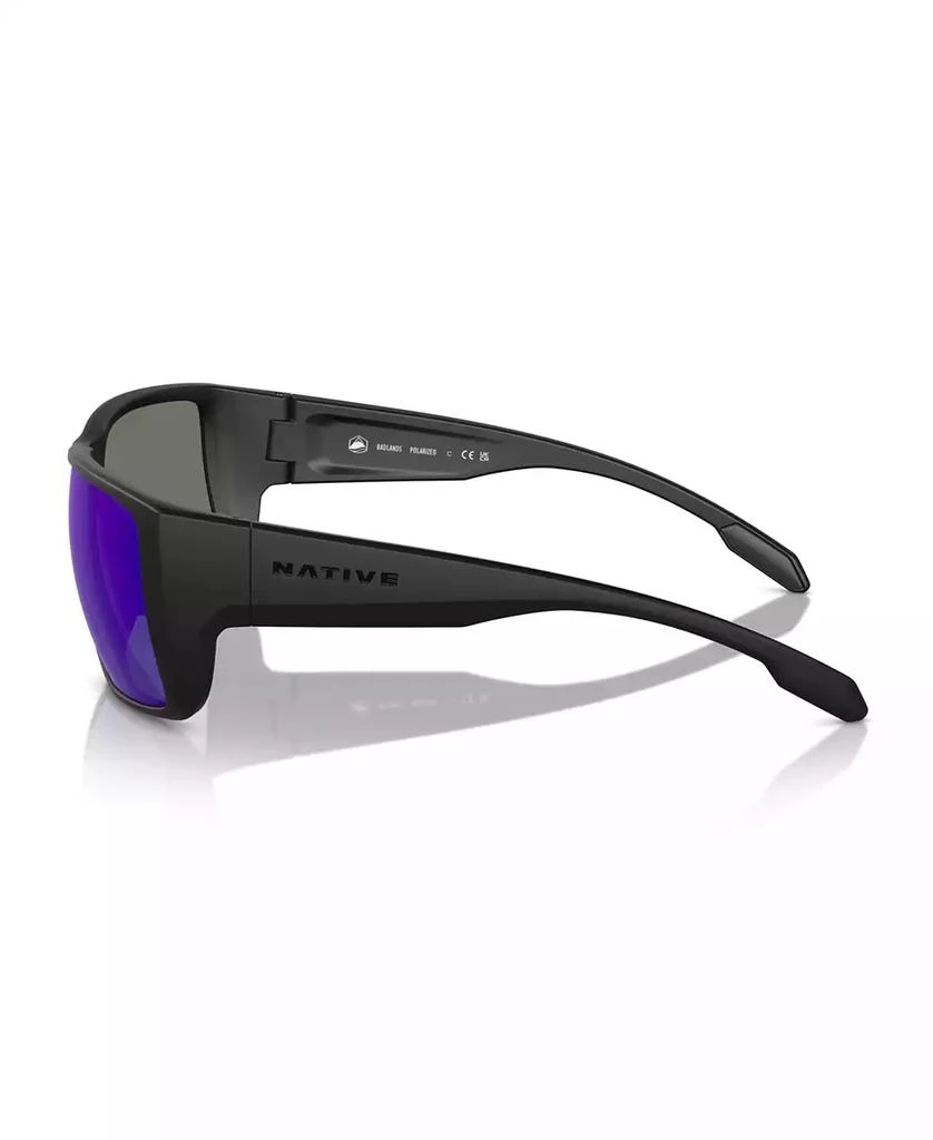 Native Eyewear Men's Polarized Sunglasses, Badlands Xd9045 5