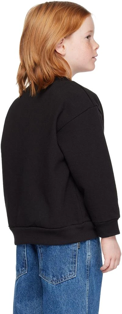 Dime Kids Black Classic Leafy Sweatshirt 3