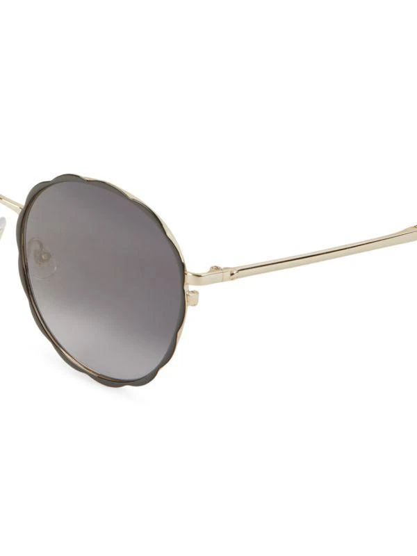 Kate Spade Cannes 57MM Round Sunglasses 3
