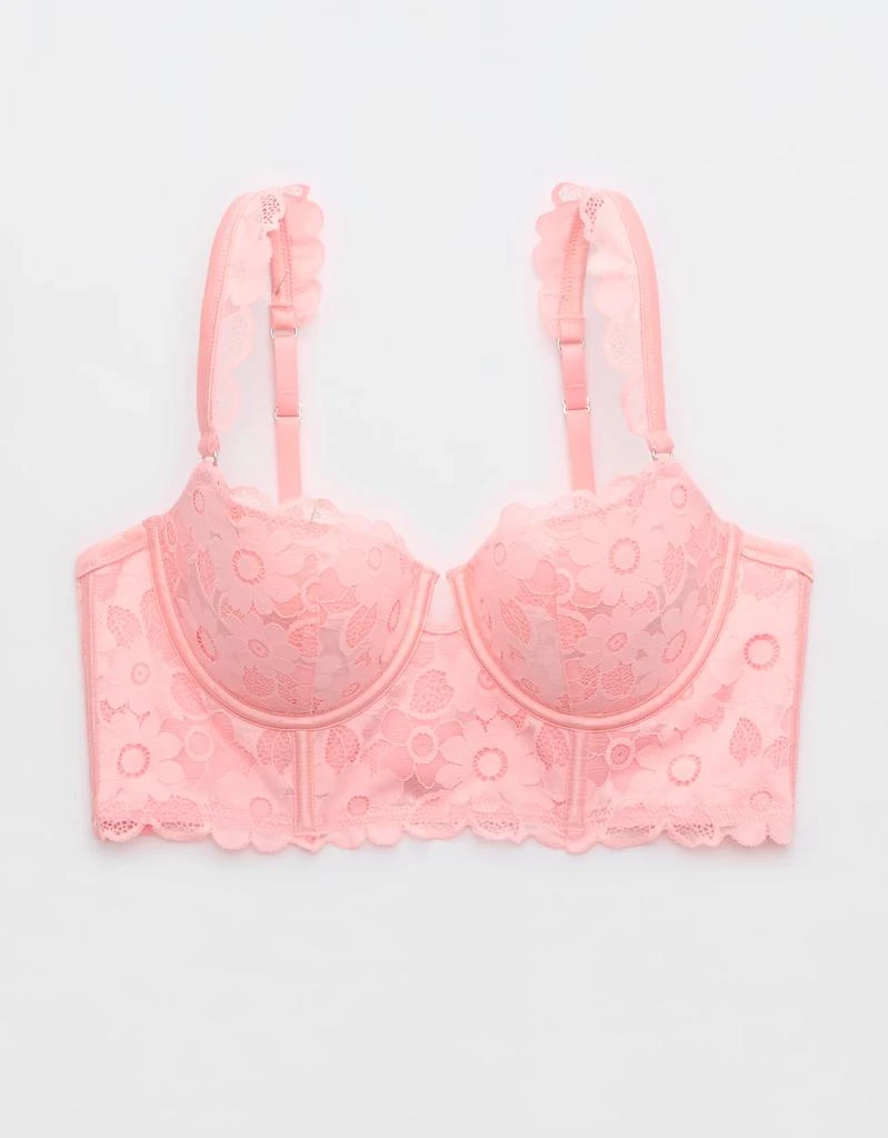 Aerie Show Off Real Lace Balconette Bra 4