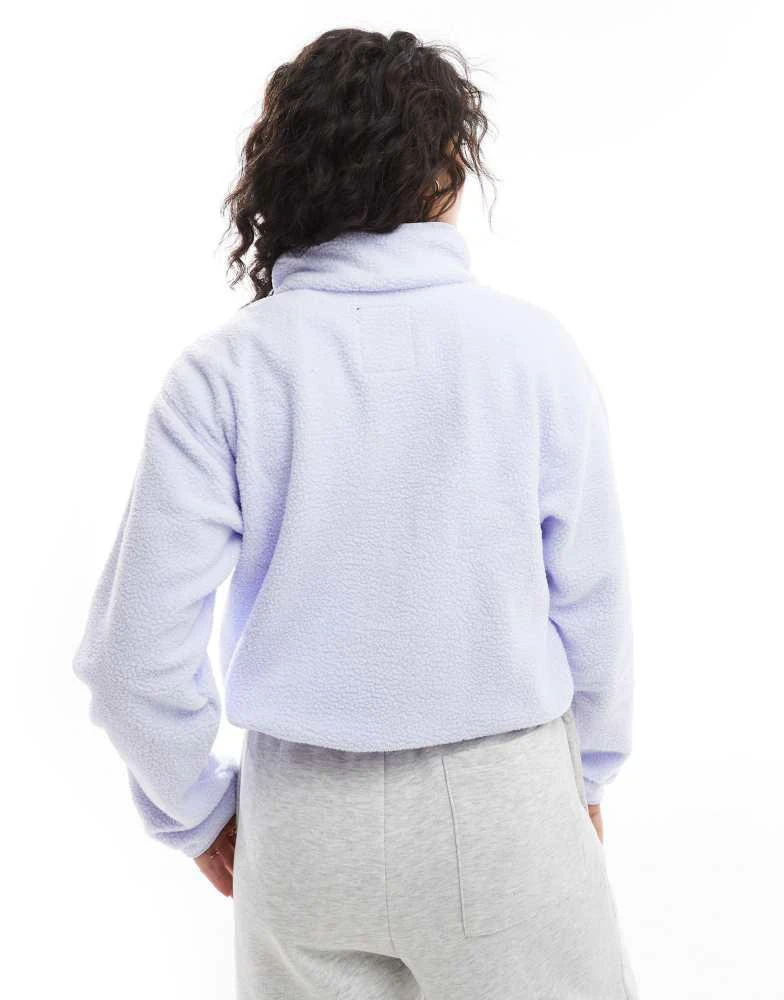 Columbia Columbia Helvetia cropped fleece in snowdrift Exclusive at ASOS 2