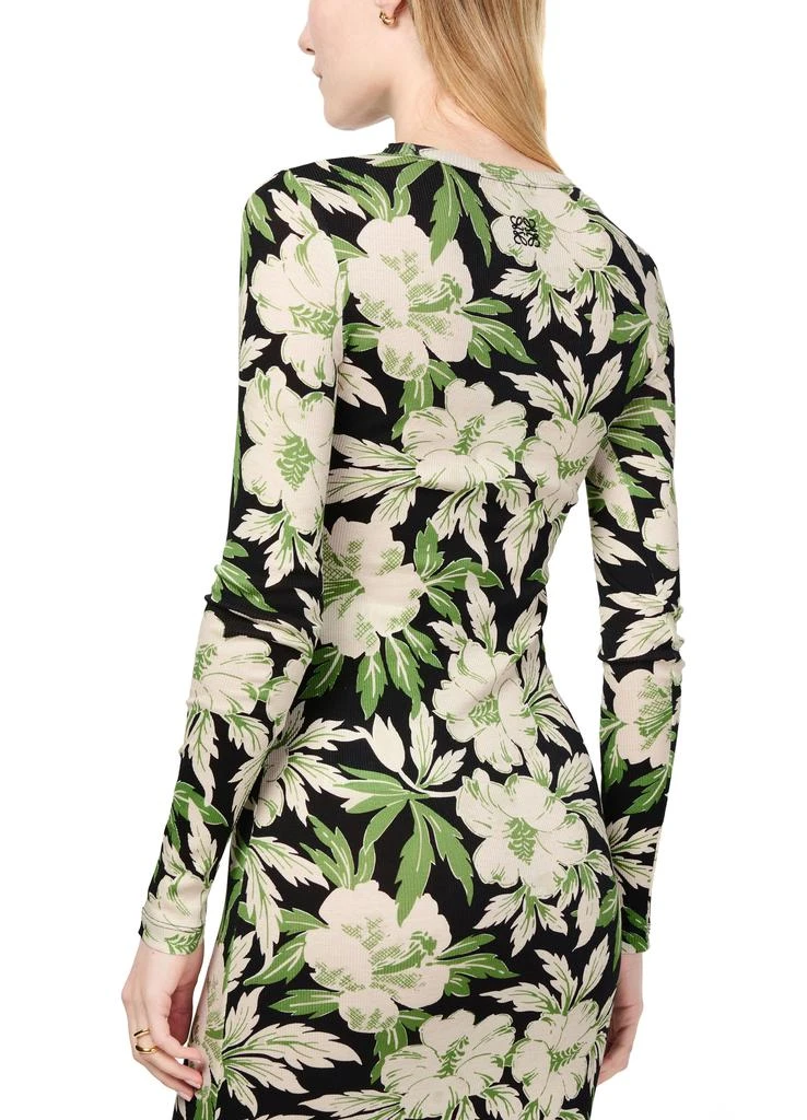 Loewe Floral print tube dress 5