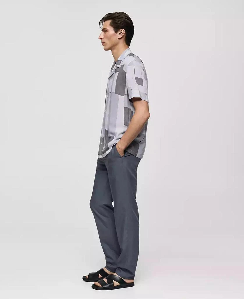 Mango Men's Flowy Printed Shirt 4