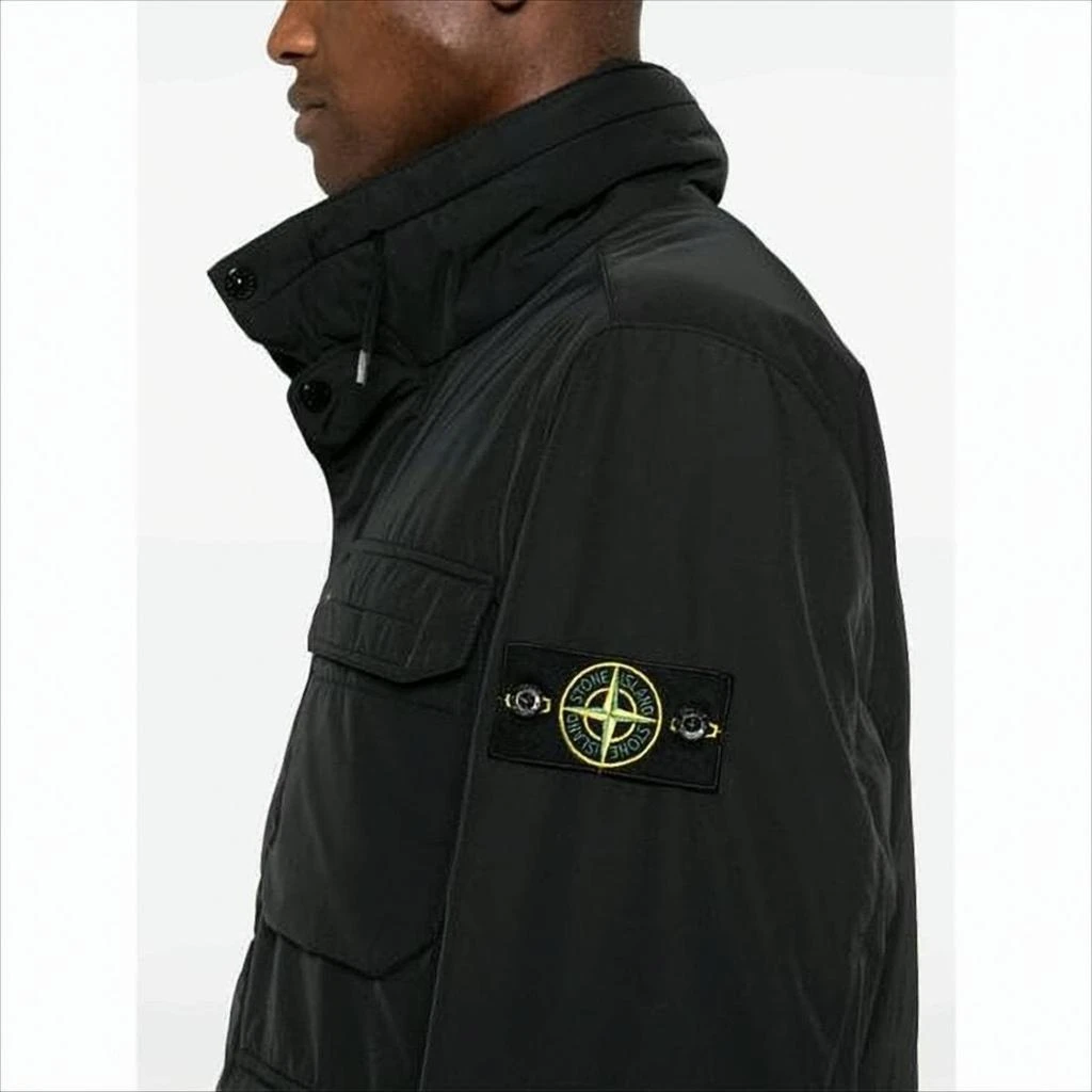Stone Island Padded Jacket with High Collar 5