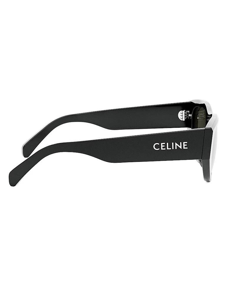 Celine Monochroms 55MM Cat-Eye Sunglasses - Accessories  display picture 2
