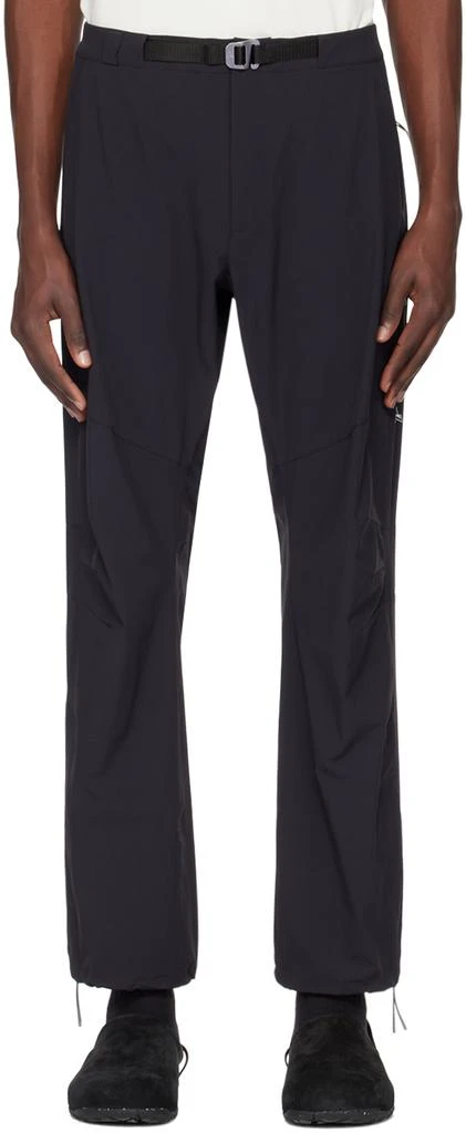 ROA Black Technical Trousers - Outdoor - BeyondStyle
