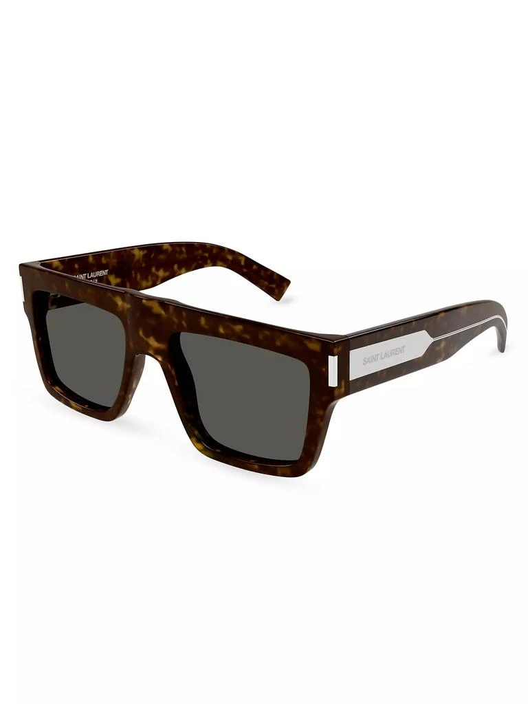 Yves Saint Laurent Naked Wirecore 55MM Square Sunglasses 2