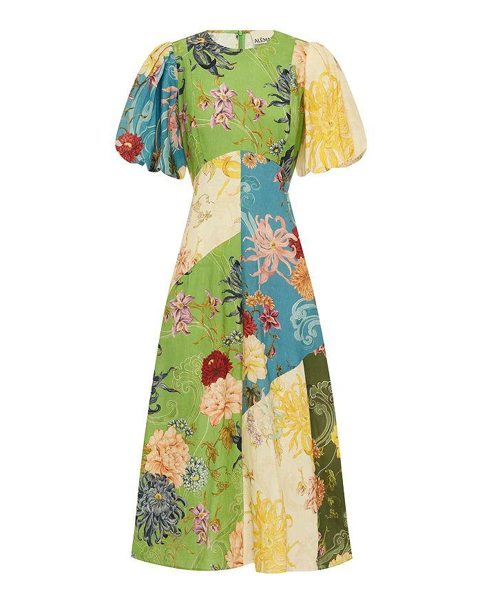 ALÉMAIS Avery Spliced Midi Dress 5