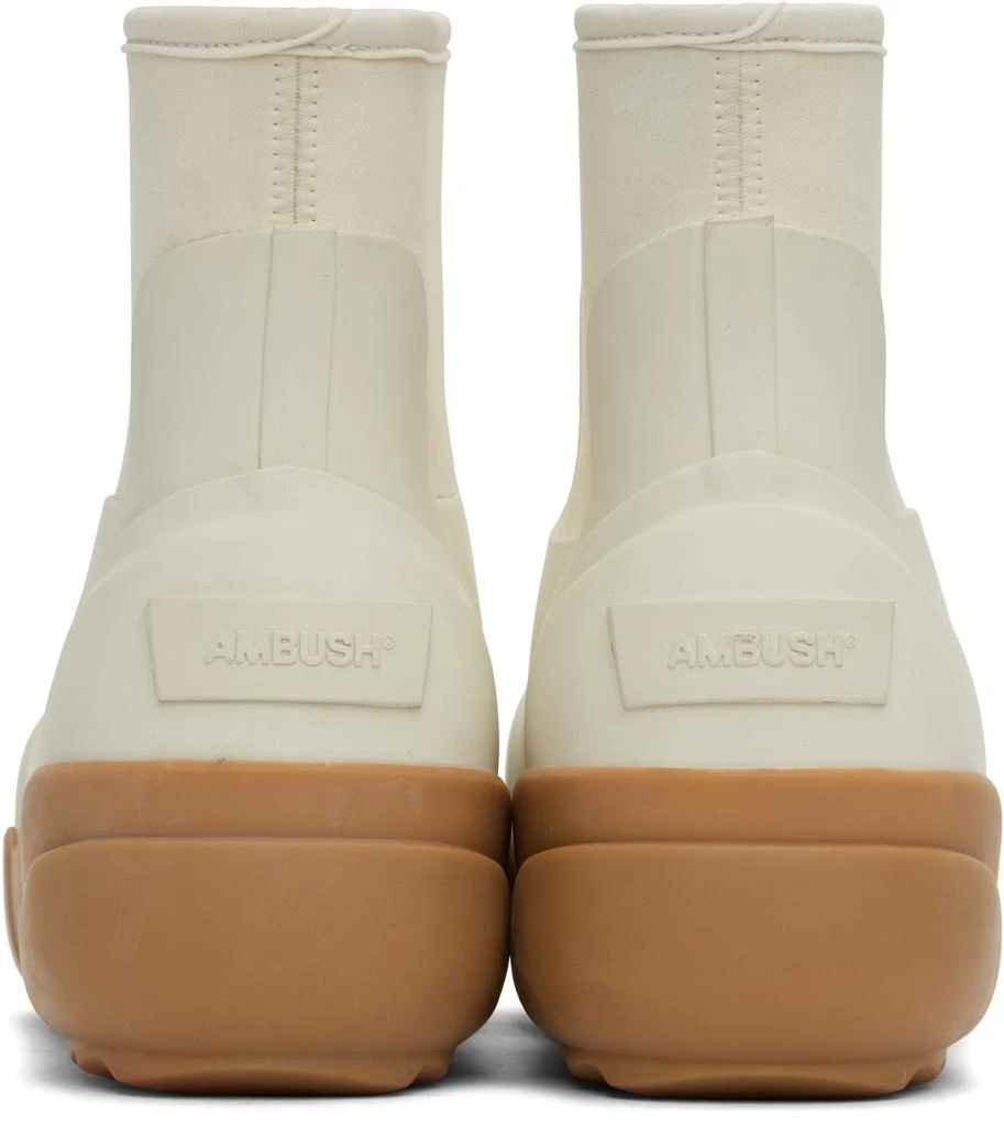 Ambush White Rubber Boots 2