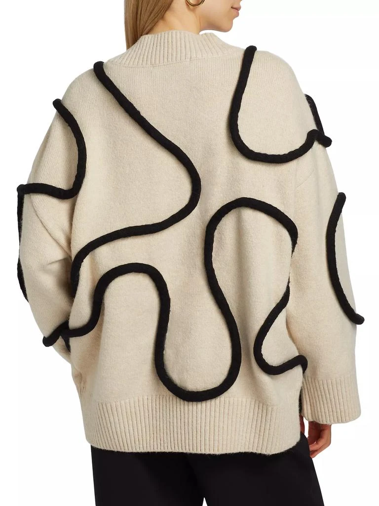 Simon Miller Leith Squiggle Knit Sweater 5