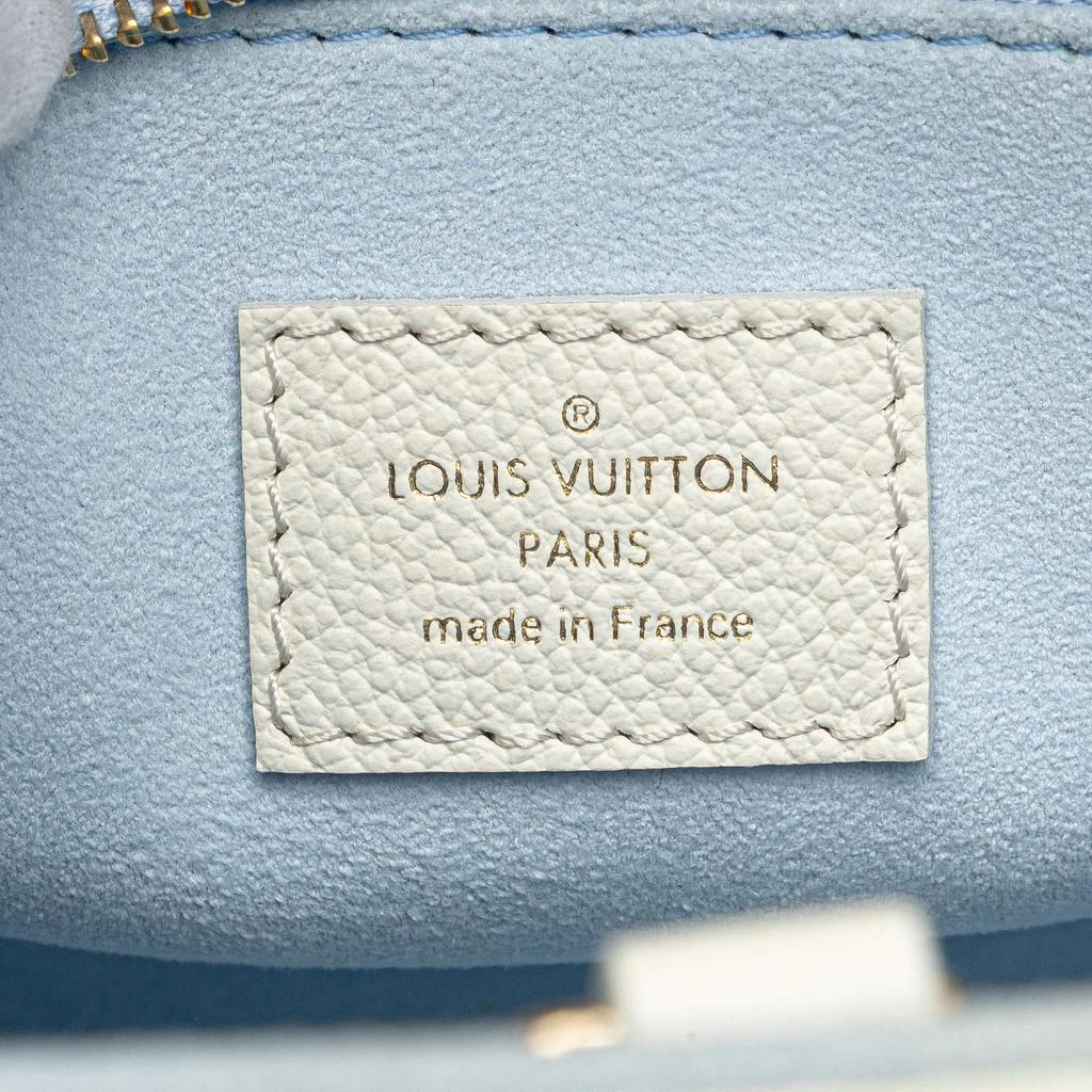 Louis Vuitton Louis Vuitton Blue/White Monogram Empreinte Giant Onthego PM 9