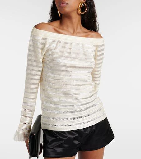 Tom Ford Off-shoulder top 4