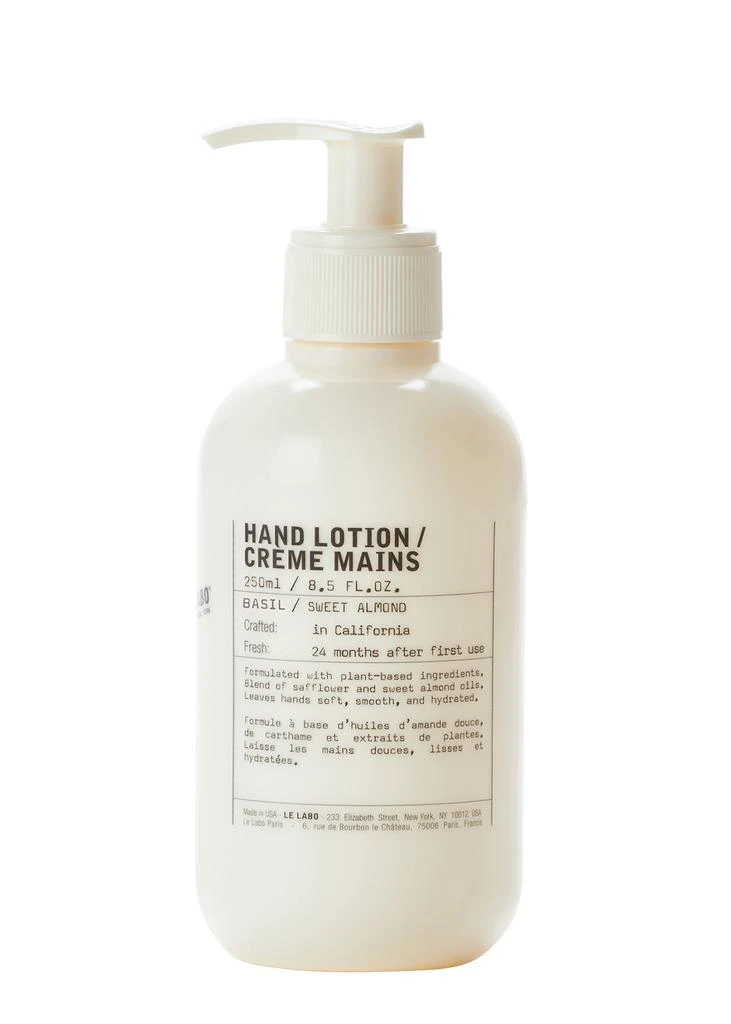 Le Labo Basil Hand Lotion 250ml 1