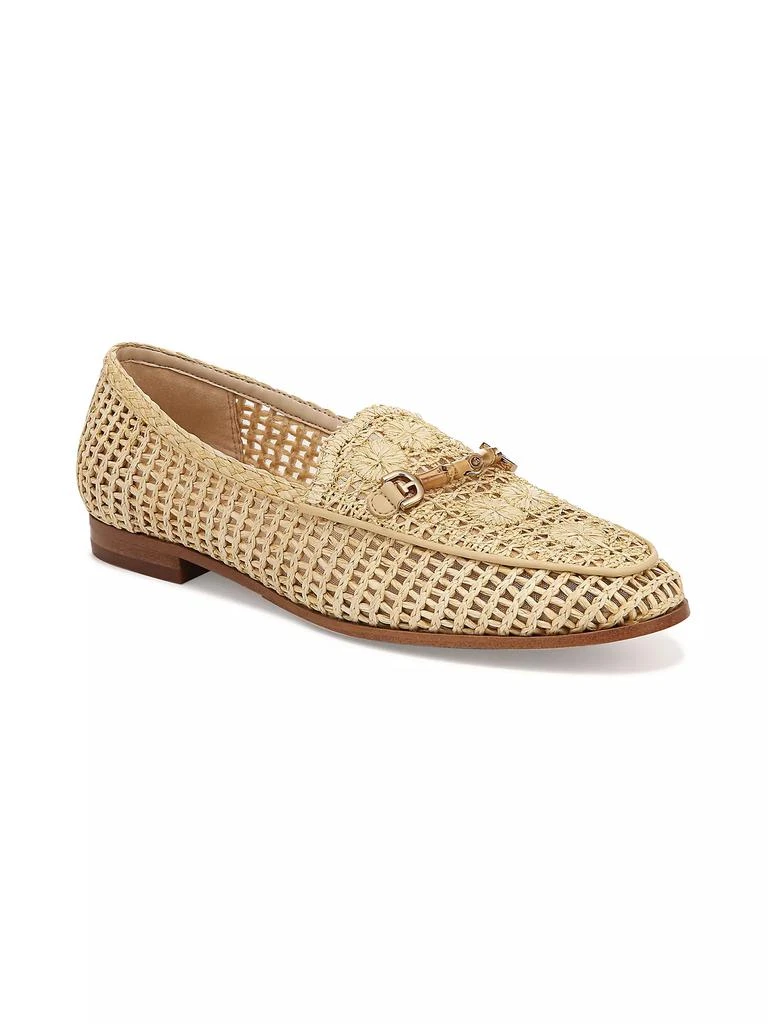 Sam Edelman Lowell Woven Raffia Loafers 2