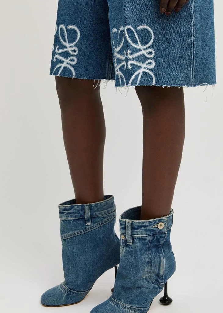Loewe Anagram denim shorts 5