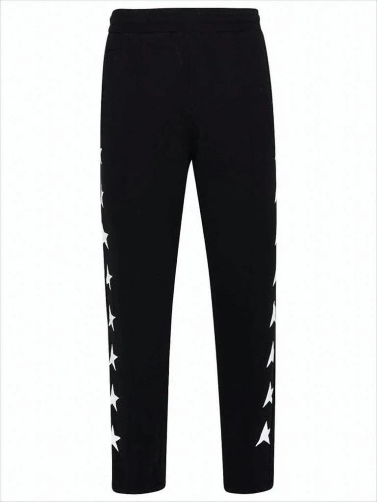 Golden Goose Tapered Track Pants with Star Motifs by
