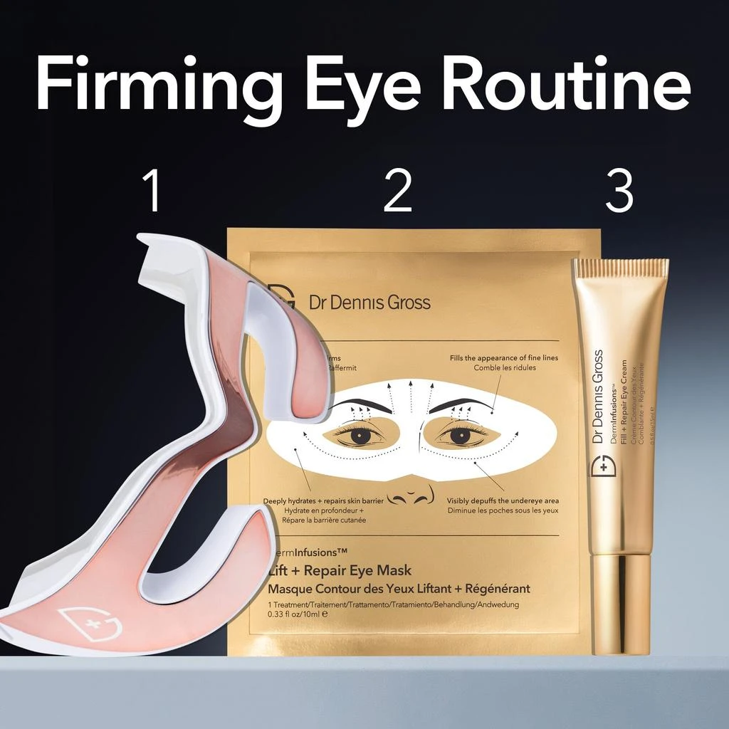 Dr. Dennis Gross Dr Dennis Gross Skincare DermInfusions Fill + Repair Eye Cream 15ml 11