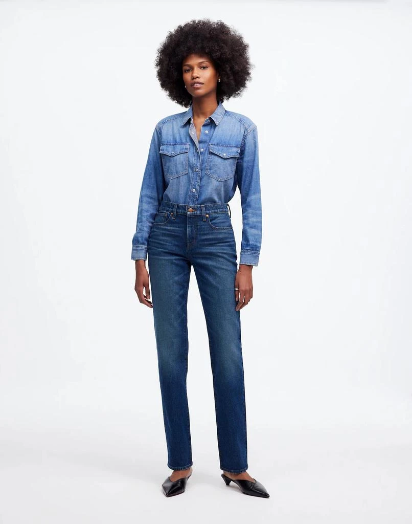 Madewell The 
90s Straight Mid-Rise Jean 1