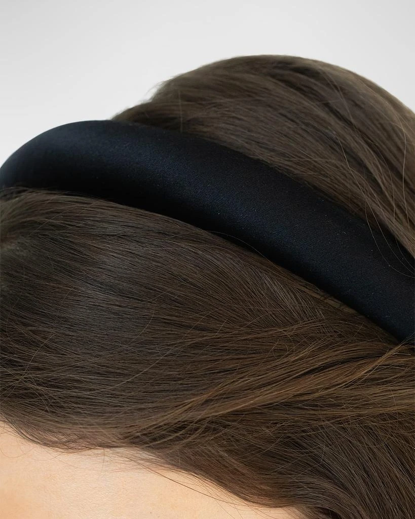 Jennifer Behr Tori Silk Satin Headband 2