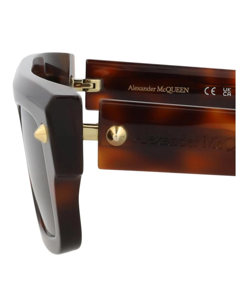 Alexander McQueen Square-Frame Recycled Acetate Sunglasses 4
