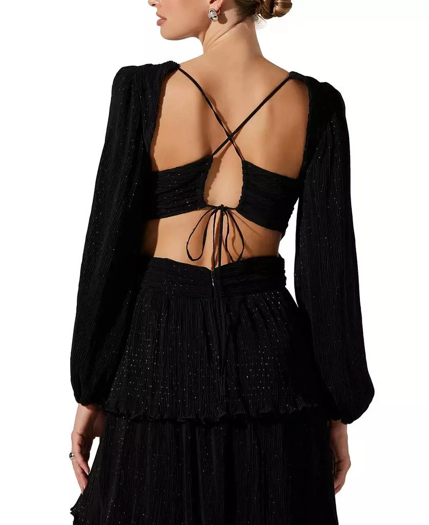 ASTR Women's Anora Long-Sleeve Cutout Dress 4