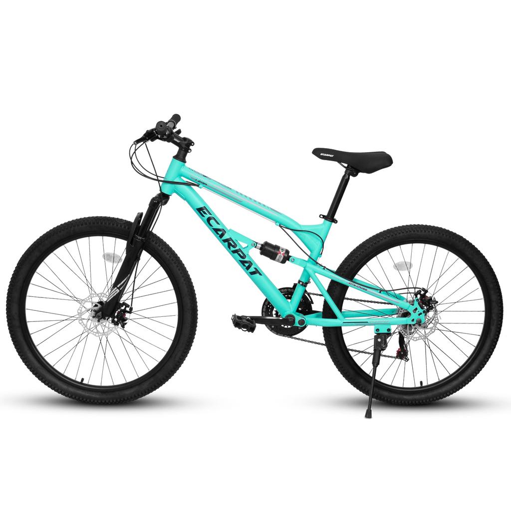 Streamdale Furniture Streamdale A26207 26 Inch Aluminum Frame Shock Fork Plus Shock Absorber 21-speed Unisex Mountain Bike