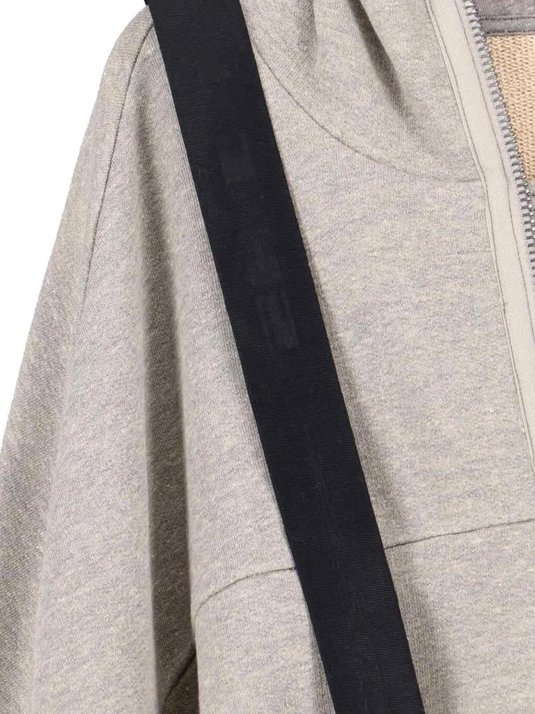 Rick Owens Rick Owens DRKSHDW Zipped Cropped Hoodie 4