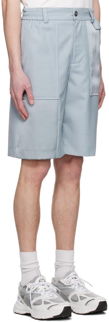 Feng Chen Wang Gray Panel Shorts